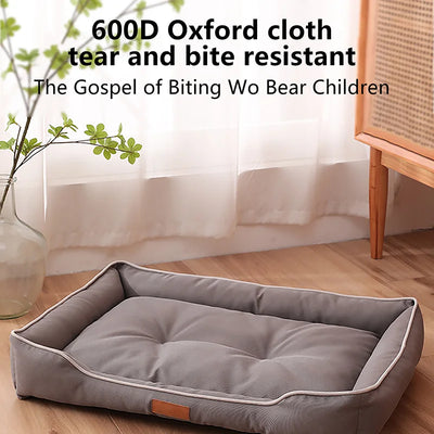 Waterproof Dog Bed with PP Cotton Filling