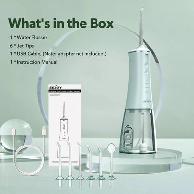 Sejoy Oral Irrigator Water Flosser for Clean Teeth