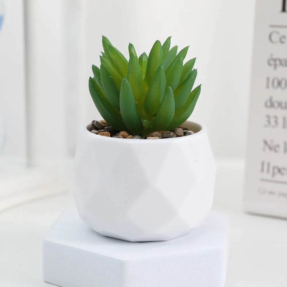 Artificial Succulent Bonsai Plant Decoration