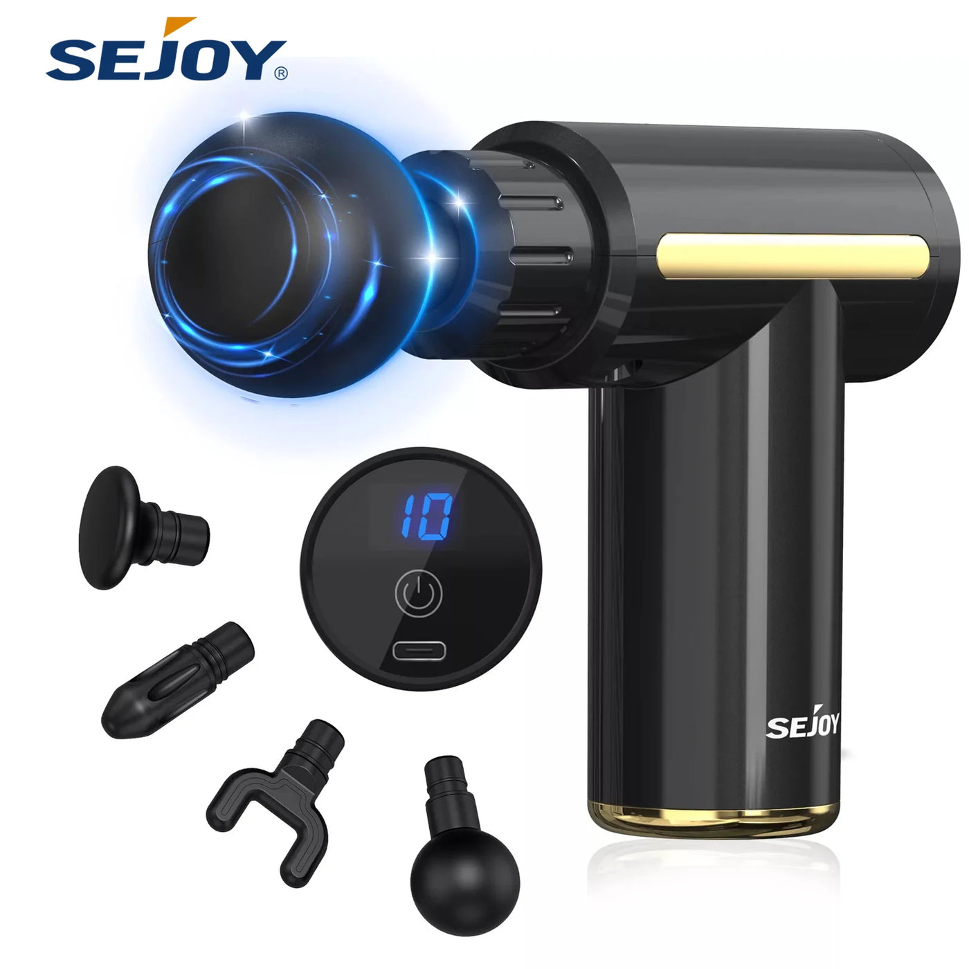 Sejoy Portable Massage Gun for Muscle Relief