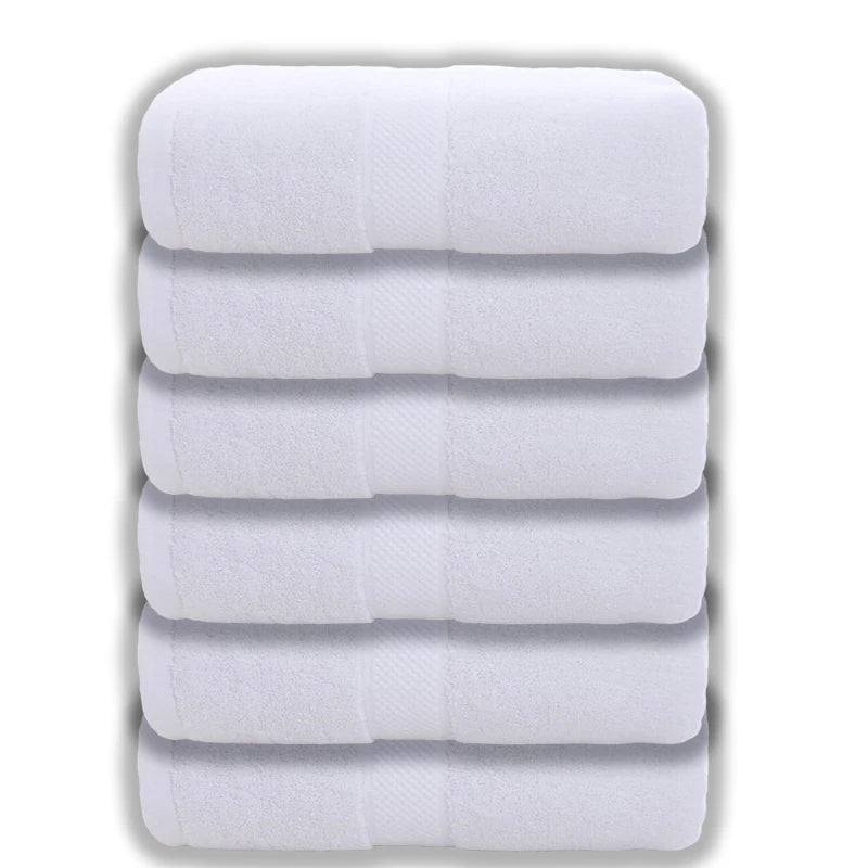 Soft Cotton White Face Towel Set