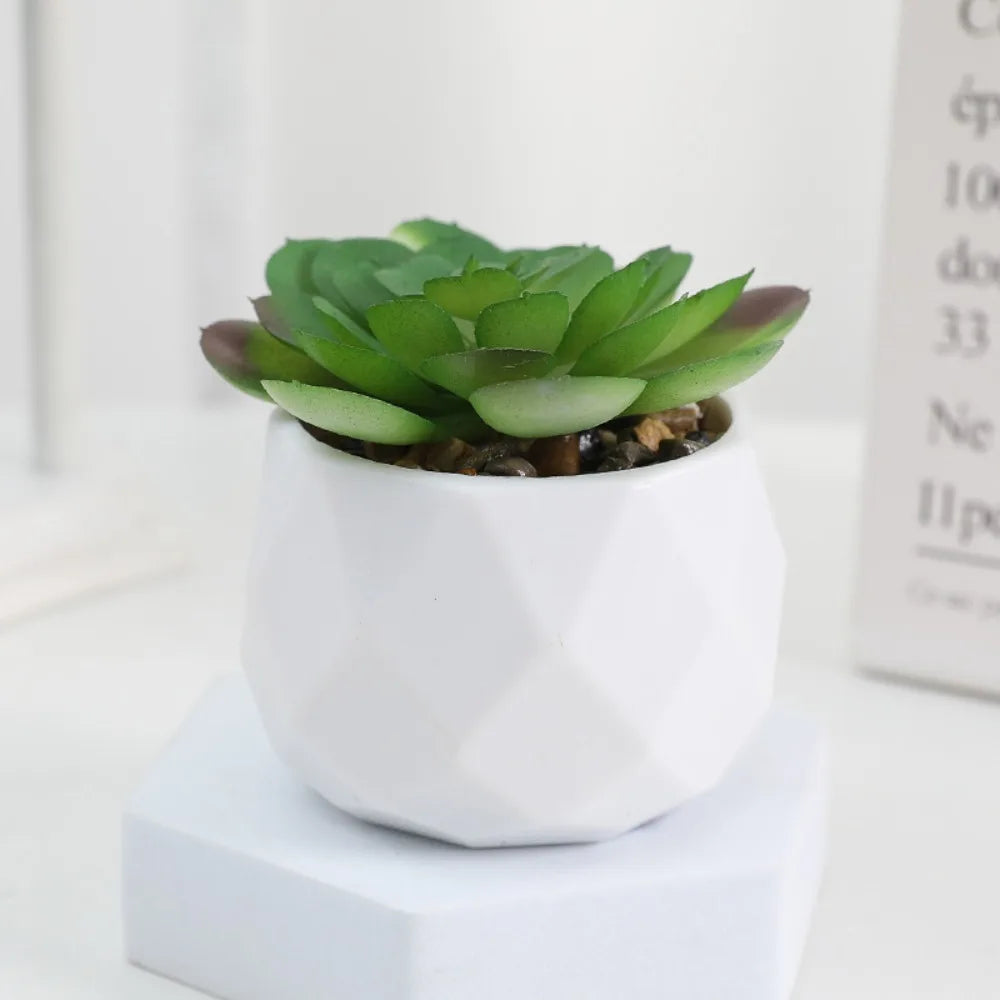 Artificial Succulent Bonsai Plant Decoration