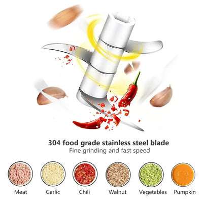 250ml Electric Garlic Chopper & Grinder