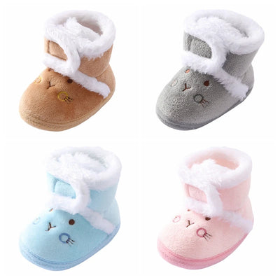 Soft Sole Snow Boots for Baby Toddler Walkers