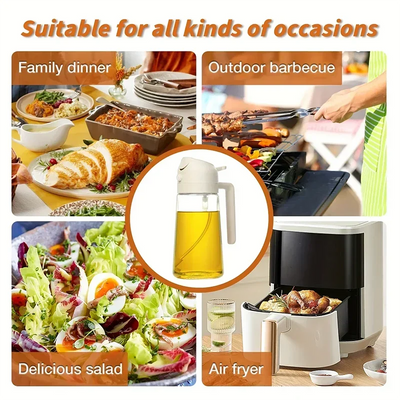 Multi-Functional 500ML Kitchen Oil Bottle