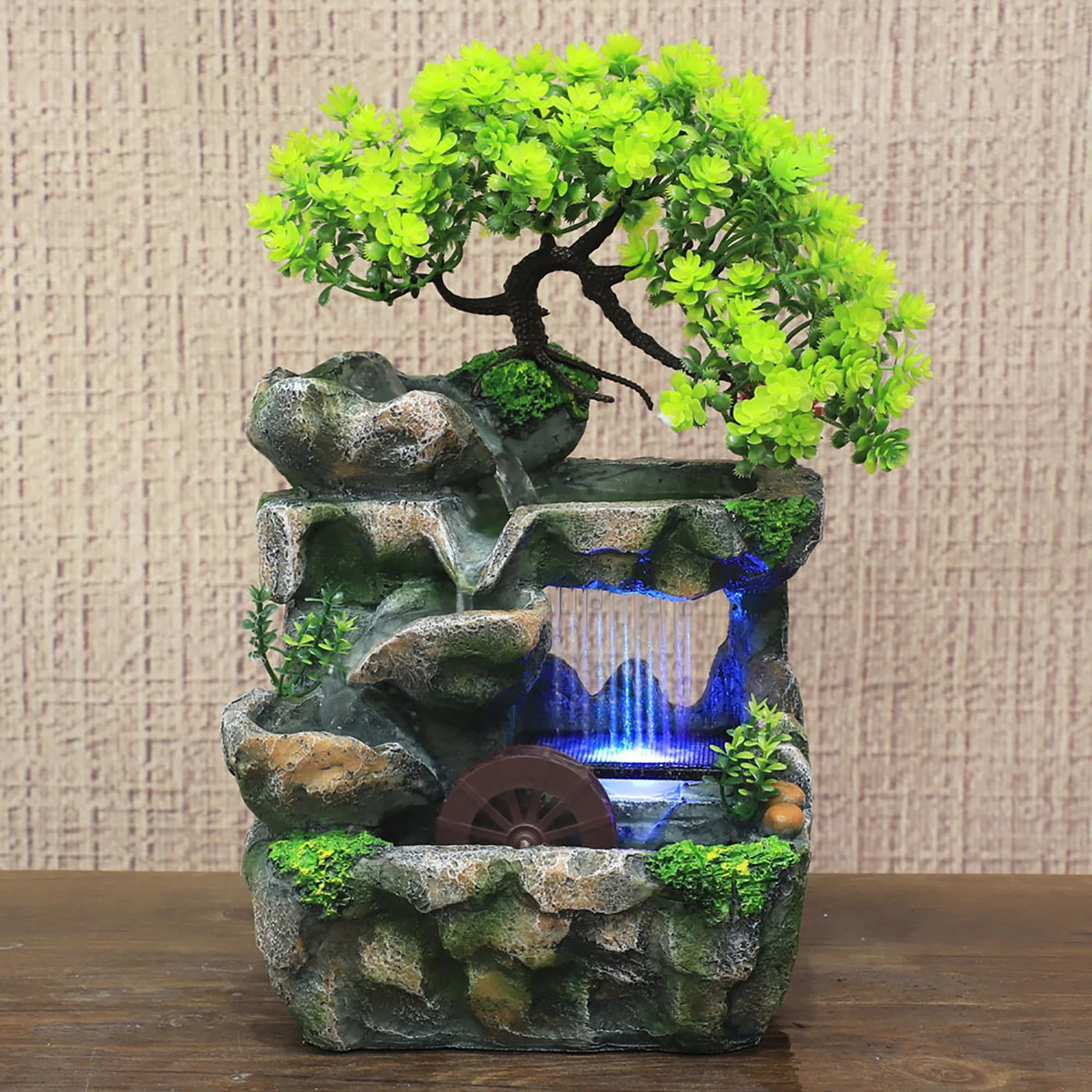 Tabletop Waterfall Fountain Decoration