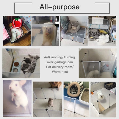 DIY Foldable Pet Playpen for Small Animals