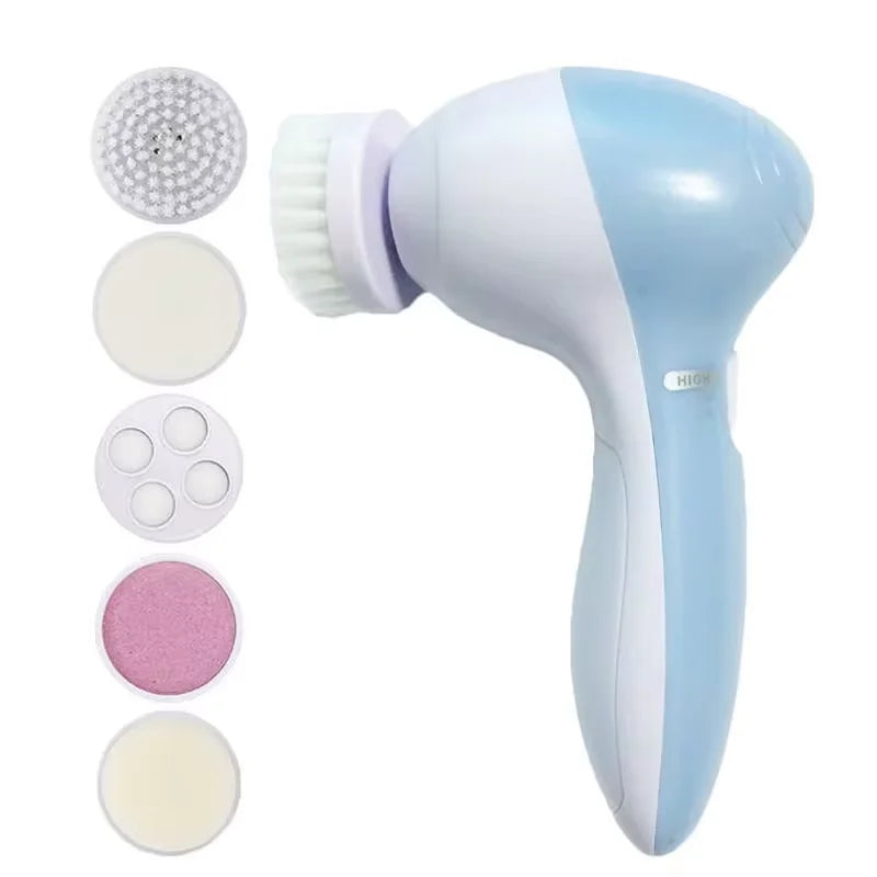 5-in-1 Electric Facial Cleaner Brush