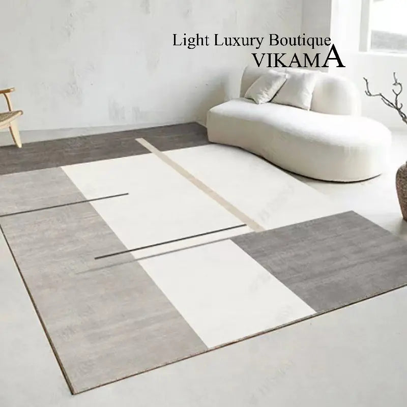 VIKAMA Japanese Wabi-Sabi Crystal Pile Rug