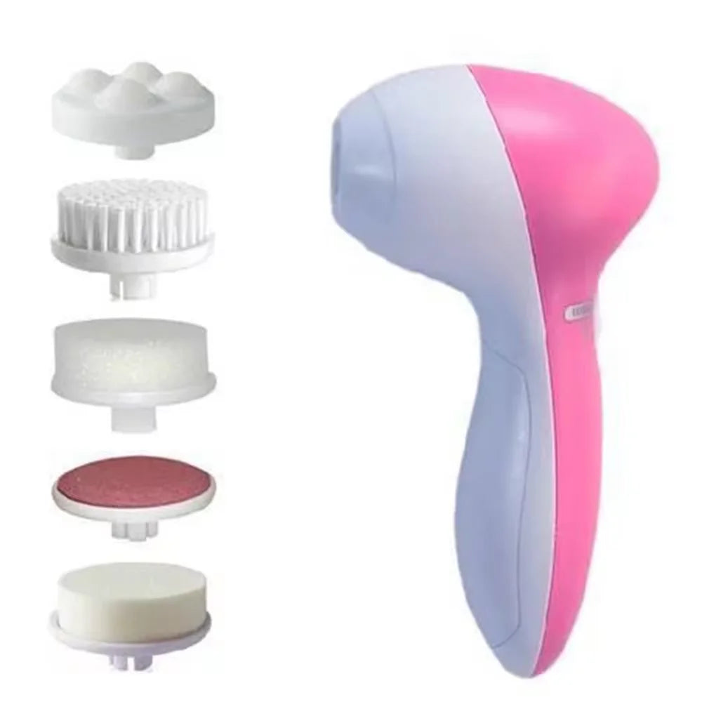 5-in-1 Electric Facial Cleaner Brush