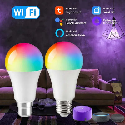 Tuya Smart 15W RGB LED Light Bulb