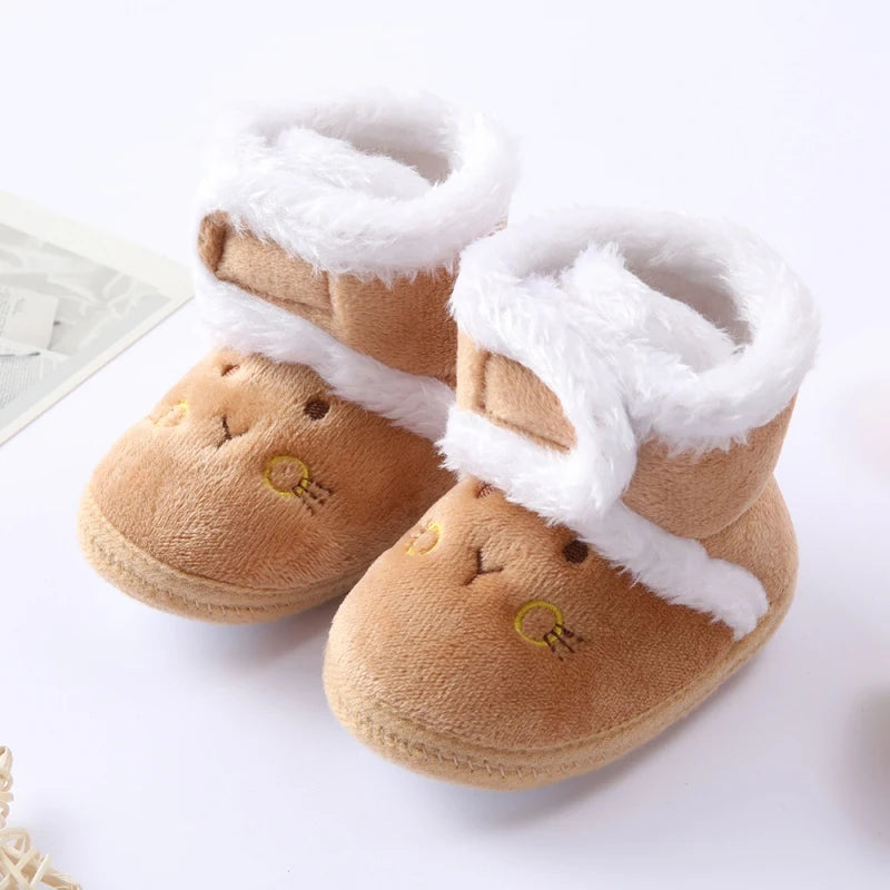 Soft Sole Snow Boots for Baby Toddler Walkers