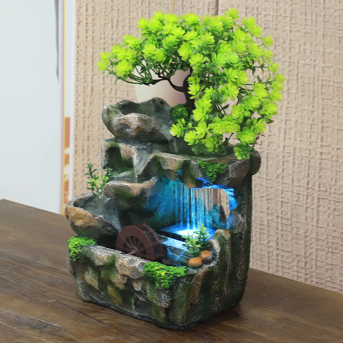 Tabletop Waterfall Fountain Decoration