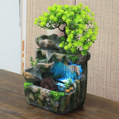 Tabletop Waterfall Fountain Decoration