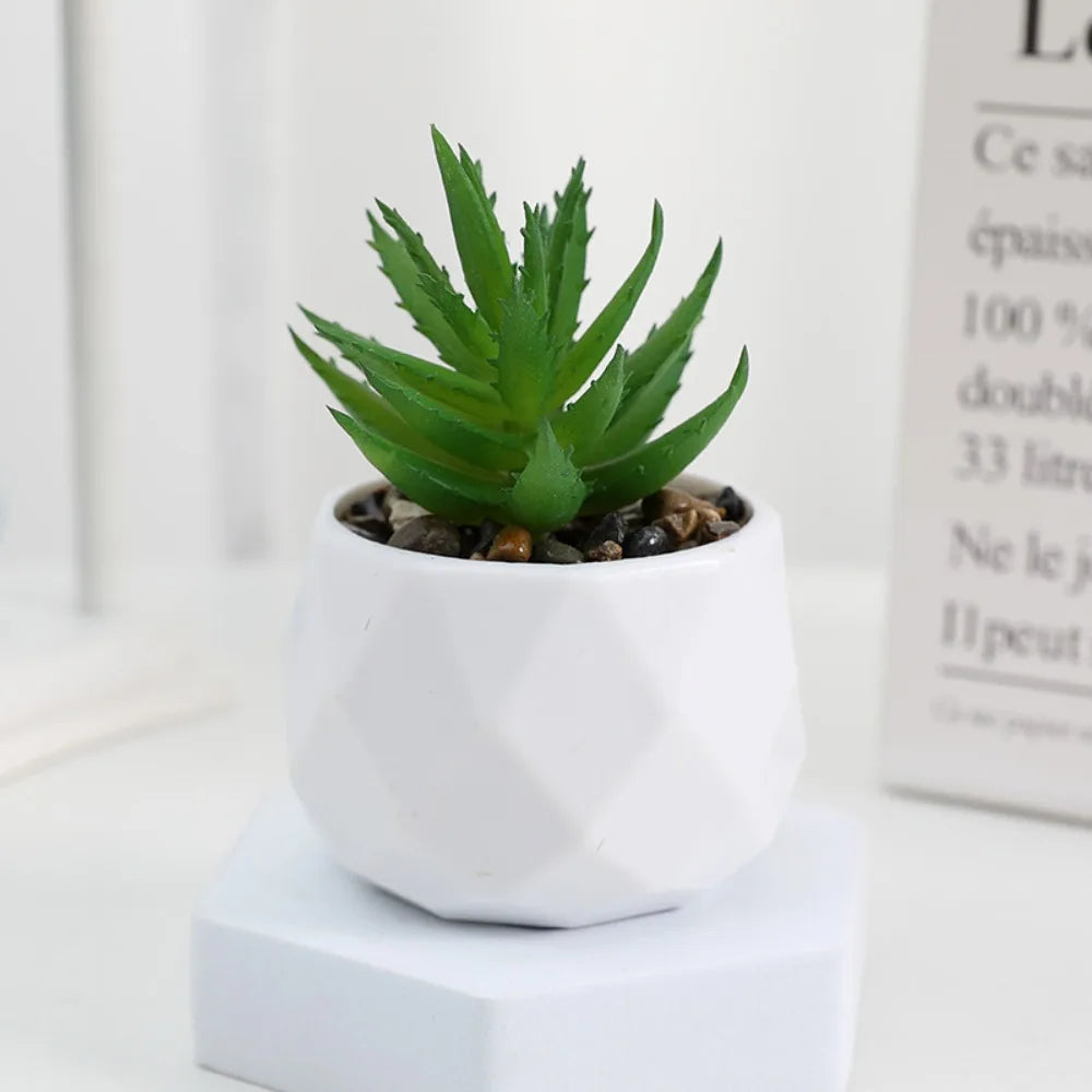 Artificial Succulent Bonsai Plant Decoration