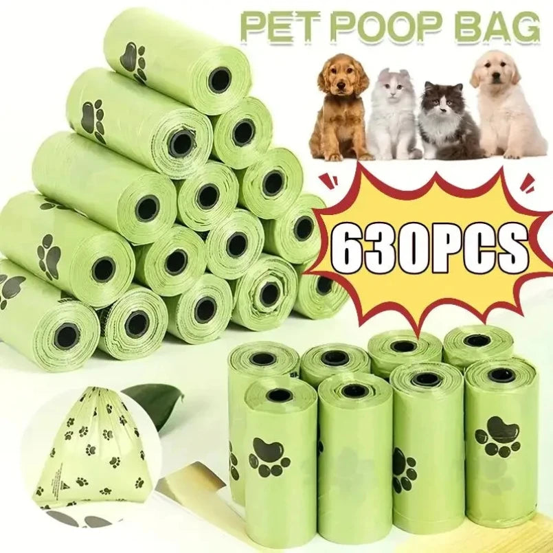 Dog poop bags for dogs to help you with cleaning dog's waste