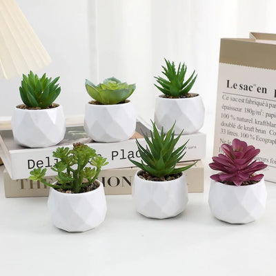 Artificial Succulent Bonsai Plant Decoration