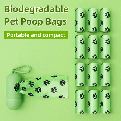 Dog poop bags for dogs to help you with cleaning dog's waste