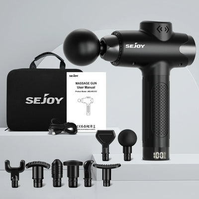 Sejoy Portable Massage Gun for Muscle Relief