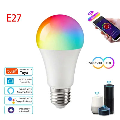 Tuya Smart 15W RGB LED Light Bulb