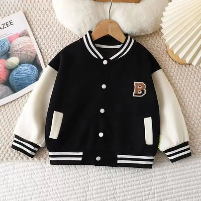 2024 Boys Baseball Jacket for Spring & Autumn